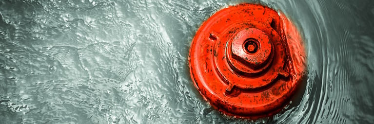 red-hydrant-in-water
